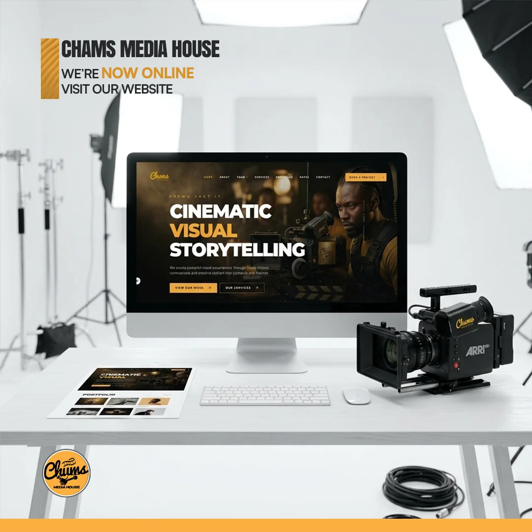 Chums Media House Branding & Web Design by Chileleko Sibulowa